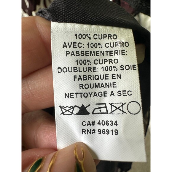 Marc Jacobs Women's 100% Cupro Vegan Luxury Hawaiian Inspired Designer Dress 10 - Picture 8 of 10